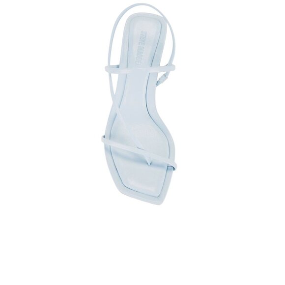 Steve Madden Locke Sandals in Blue Leather 7 New with Box Womens High Heels - Picture 14 of 15